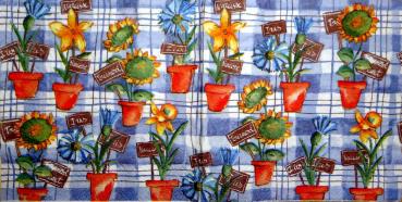 070 Sunflowers - 3-ply - Queen
