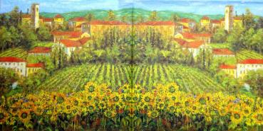 079 Sonnenblumen - 3-lagig - Rosenstiel/Longo