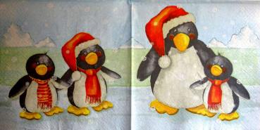 011 Penguins (grün) - Atelier