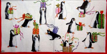 017 Penguins - 3-ply (weiß) - Ihr