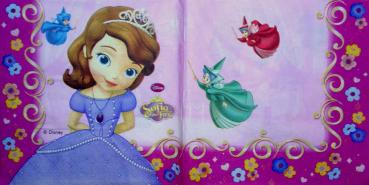 102 Mädchen - 2-ply (102) - Disney - Sofia die First