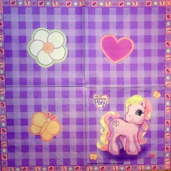 144 Mädchen - 2-lagig - Amscan - My little Pony 2005