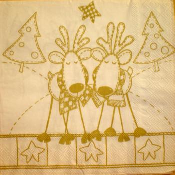 067 Deer - 3-ply - di vendo
