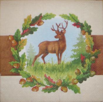 097 Deer - 3-ply - Ambiente