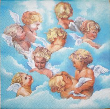 137 Angel (blue) - Home Fashion