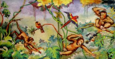 094 Tiere Afrika: Diverse - 3-lagig - MOLCA