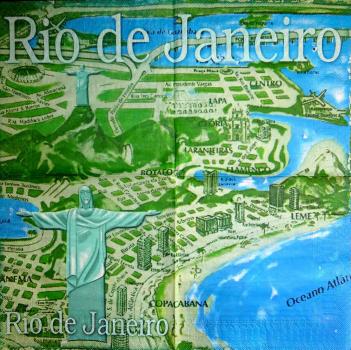 016 Länder Sonstige - 3-lagig - Rio de Janeiro / Brasilien