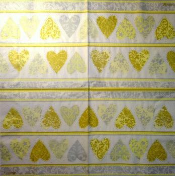 076 Heart / Hearts - 3-ply - Stewo