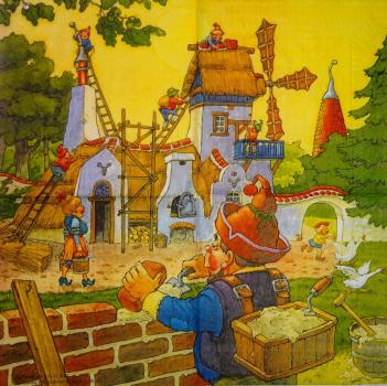038 Dwarfs - 3-ply - Laaf 2000