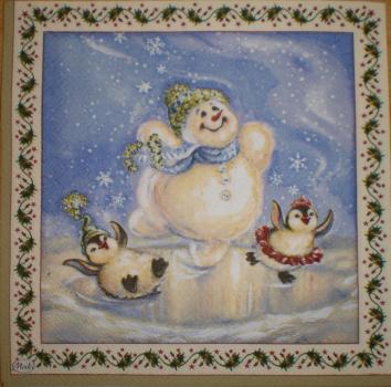 069 Snowman (cream) - Maki