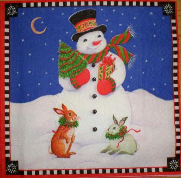 093 Snowman - Paper Design