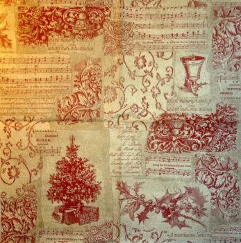 034 Christmas Flowers (red) - Ihr