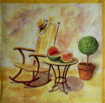 061 Garten - 3-lagig - WIDA - 35x35cm