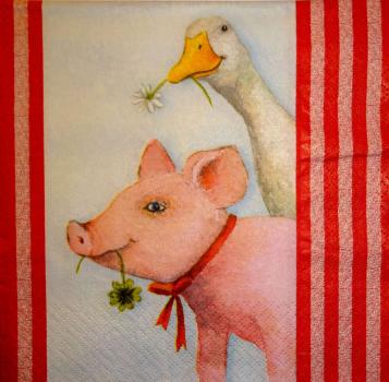 012 Pigs - 3-ply - Atelier