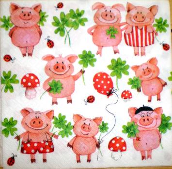 024 Pigs - 3-ply - Atelier