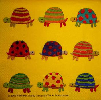 019 Schildkröte - 3-ply - (yellow) - Ihr - First Eleven Studio 2005