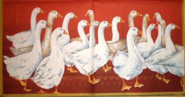013 Ducks - 3-ply (red) - Ihr