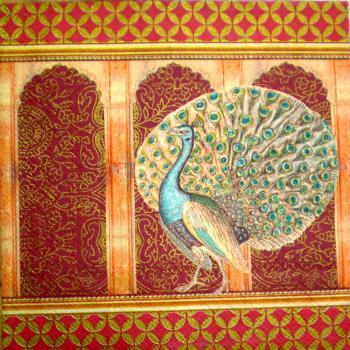 002 Peacock - 3-ply