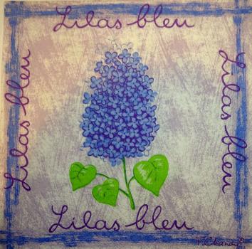 032 Hydrangeas - 3-ply - F.Chandy