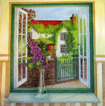 034 Hydrangeas - 3-ply - Avantgarde