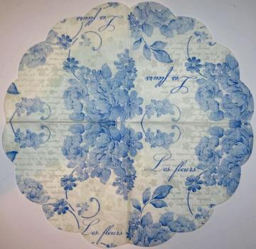 009 Round / Rondo - 3-ply - 32x32cm