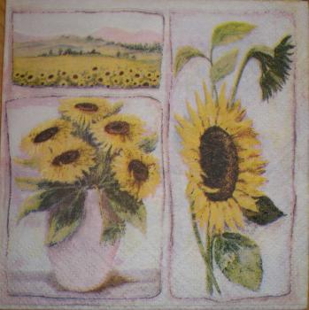 001 Sunflowers - 3 ply - CS