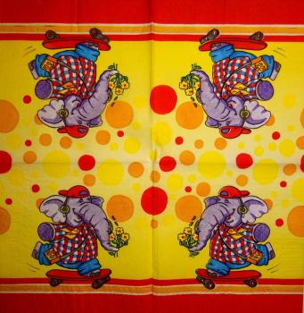 032 Elephant - 3-ply - (Skateboard)