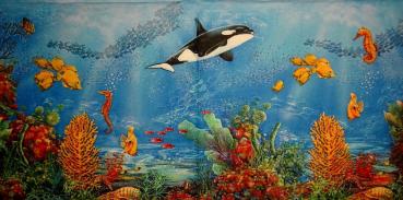 028 Delphin / Wal / Hai - 3-lagig - Maki