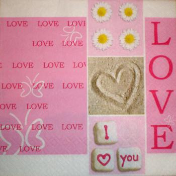 016 Heart / Hearts - 3-ply - Home Fashion