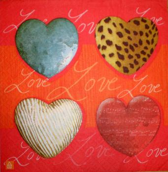 021 Heart / Hearts - 3-ply - Design House