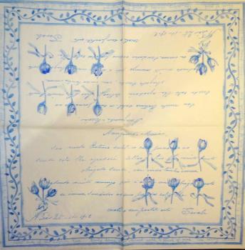 268 Roses - 3-ply (blue) - Ihr