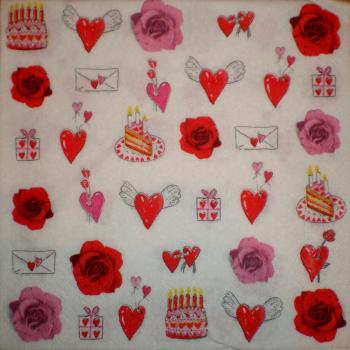 027 Heart / Hearts - 3-ply