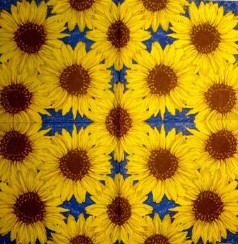 082 Sonnenblumen - 3-lagig