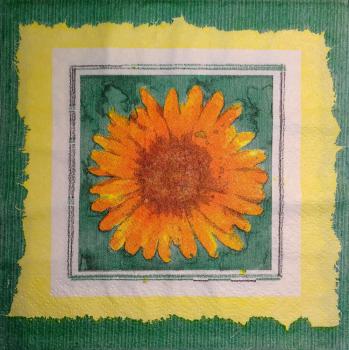095 Sonnenblumen - 3-lagig