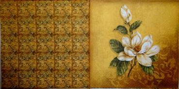 014 Magnolias - 3 ply - Colourful Life