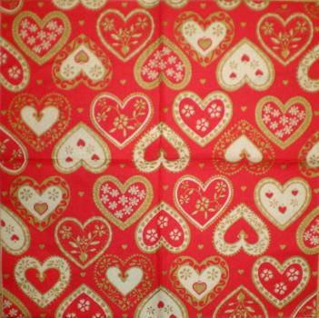 052 Heart / Hearts - 3-ply - Stewo