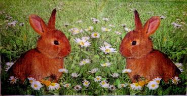 039 Rabbits:  natürlich - 3 ply - Susy Card