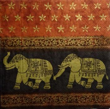013 Elephant - 3-ply - (brown) - Ihr