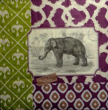 056 Elephant - 3-ply - ppd - Paula Scaletta