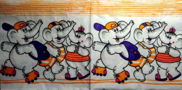 054 Elephant - 3-ply (orange) - Truba
