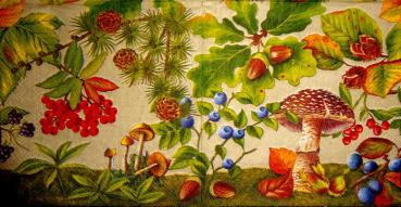 047 Beeren - 3-lagig (creme) - Ihr