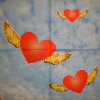 066 Heart / Hearts - 3-ply - Paper Design - 2003