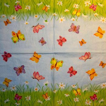 085 Butterflies - 3 ply