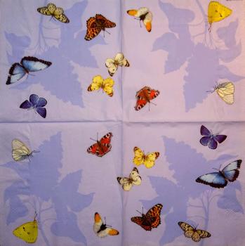 087 Butterflies - 3 ply - Ambiente