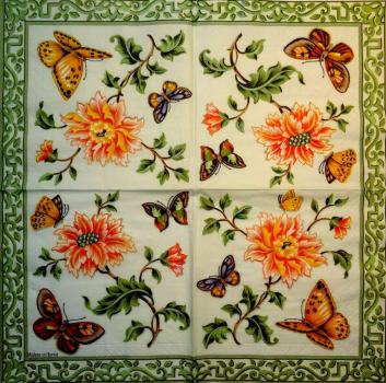 088 Butterflies - 3 ply - Madame est Servie