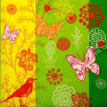091 Schmetterlinge - 3 lagig