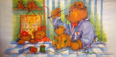 046 Teddy - 3 ply - Avec