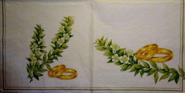 036 Hochzeit - 3 lagig (creme) - Ihr