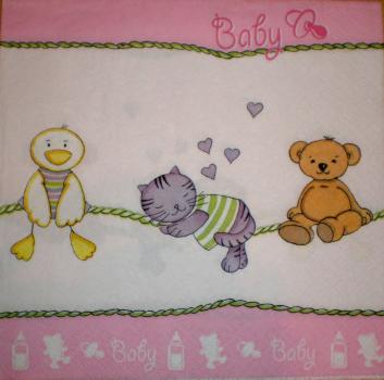 021 Baby - 3-ply (pink) - Home Fashion