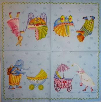 040 Baby - 3 ply (blue/blue) - Ihr